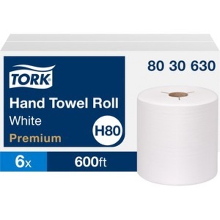 TORK Towel, Roll, Wht TRK8030630